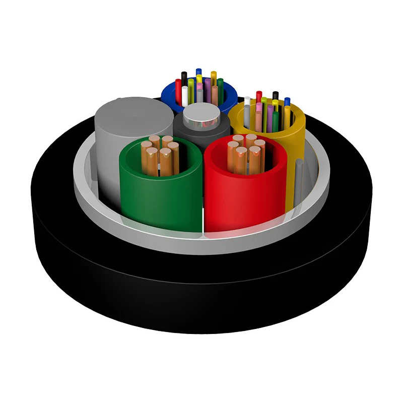 Hybrid Optical and Electric Stranded Tube Loose Cabl GDTA