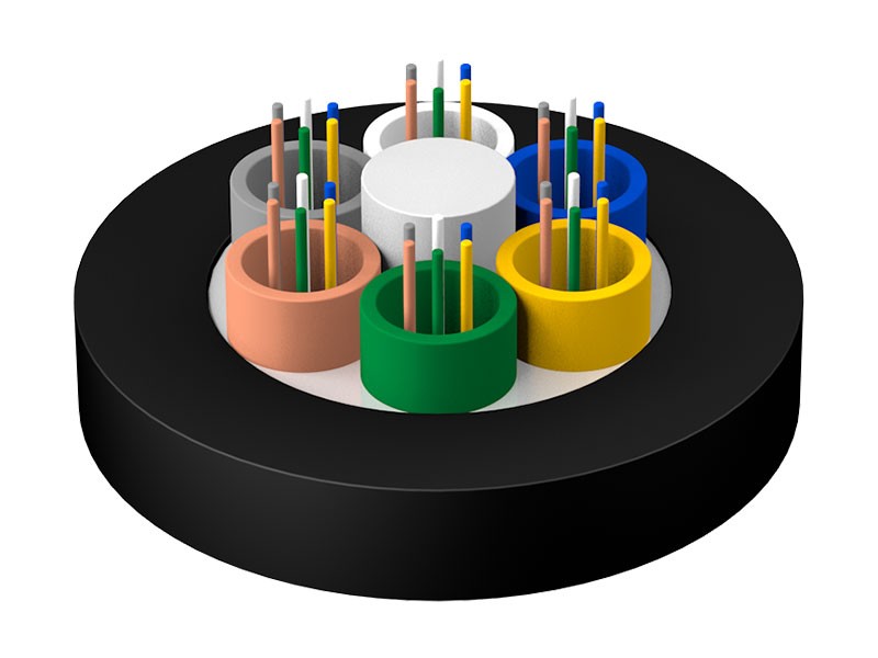 Cablu optic ignifug GYFTZY